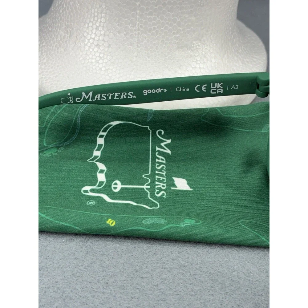 Goodr x Masters Tournament “The Course” Polarized Sunglasses Green w/ Pouch